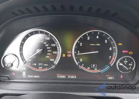 2010 BMW 550I Gran Turismo из США, поврежденный, VIN WBASN4C5XAC209140